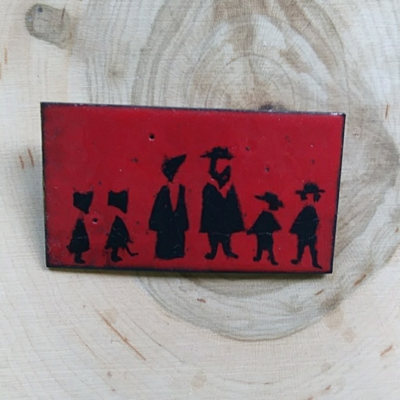 Primitive vintage Pilgrim + ship pin bundle - Picture 2 of 8